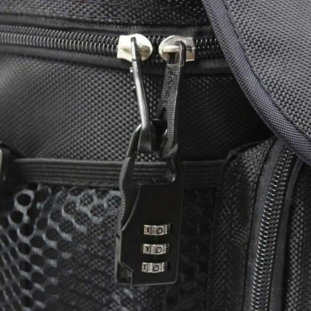 5Pcs/Lot Mini Travel Padlock Aluminum Alloy Luggage Locks Set with 3 Digit Resettable Combination Code for Suitcases and Bags - Image 4