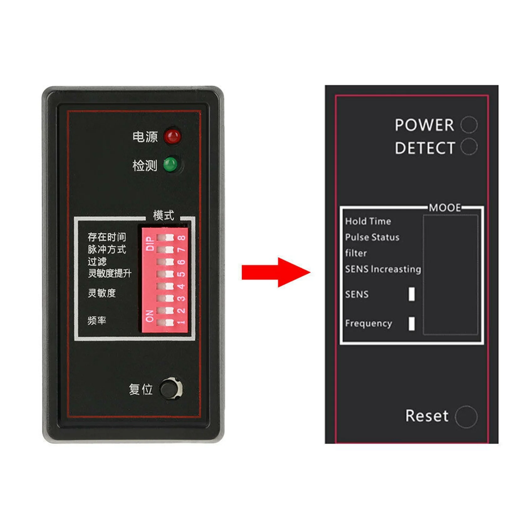 AT29-3X PD132 Single Channel Inductive Vehicle Loop Detector For The Car Parking Lot