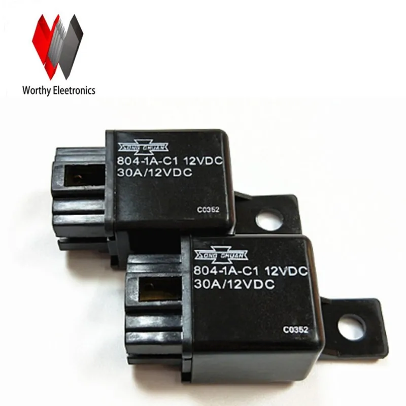 

Free shiping wholesale 10pcs/lot relay 804-1A-C1-12VDC