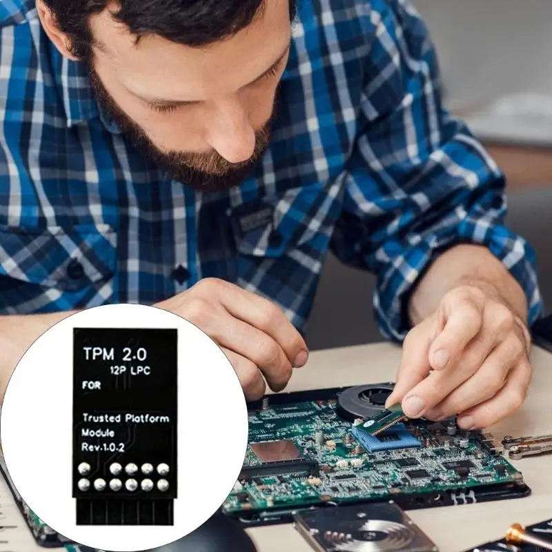 

12Pin LPC Connection Security Device Supporting TPM 2.0 For Prevention Of Data And Unauthorized Access HX5E