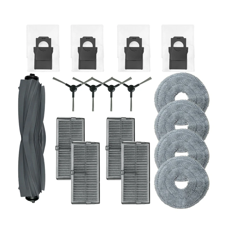 Piezas de repuesto para Dreame L10s Ultra Gen 2 / L30s Ultra, accesorios, cepillo lateral principal, filtro Hepa, mopa, paño, bolsa de polvo