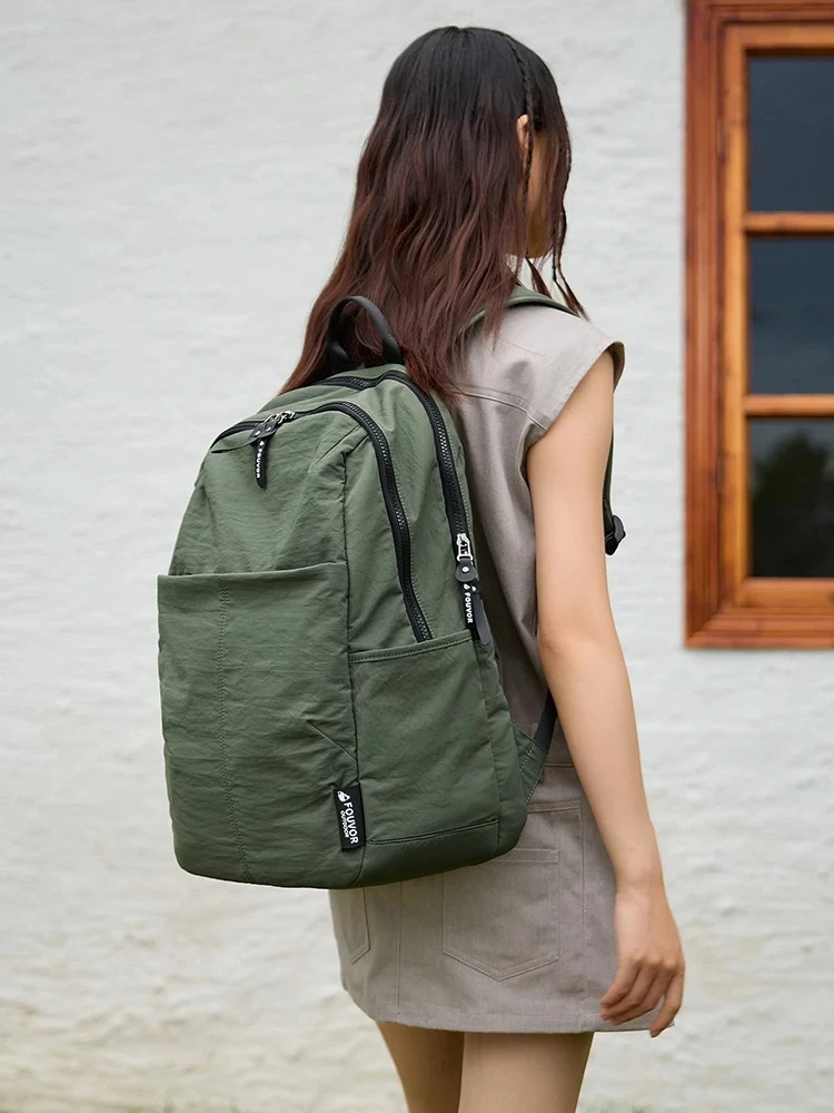 

EPOL Anti-Theft Backpack Woman 2025 Large Capacity Travel Bags Outdoors Ladies Backpacks Student Computer Shoulders Bag 3043-06