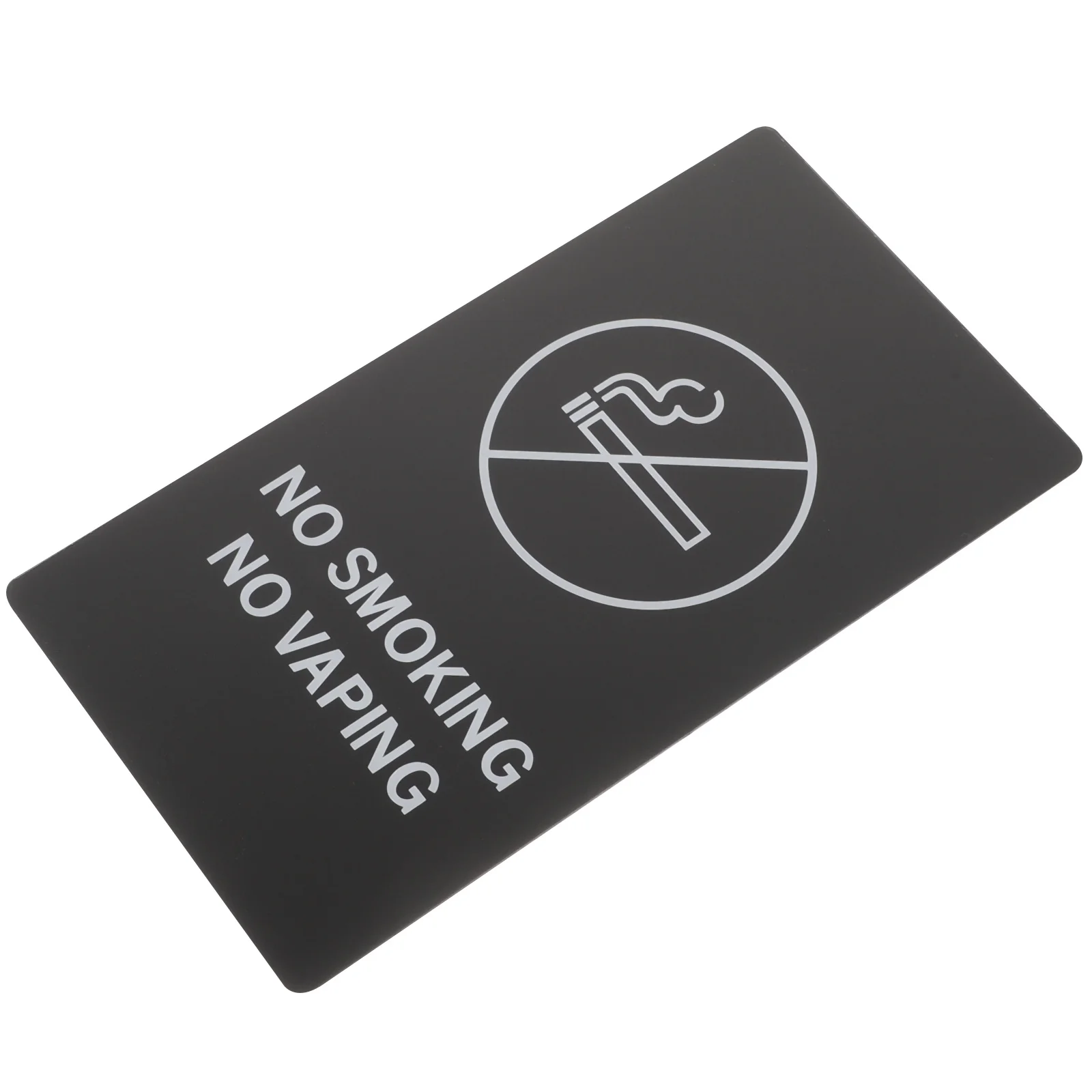 

No Smoking Sign Acrylic Visible Letters Public No Smoking Warning Board for Toilet Hotel Office Lounge Public Indicator