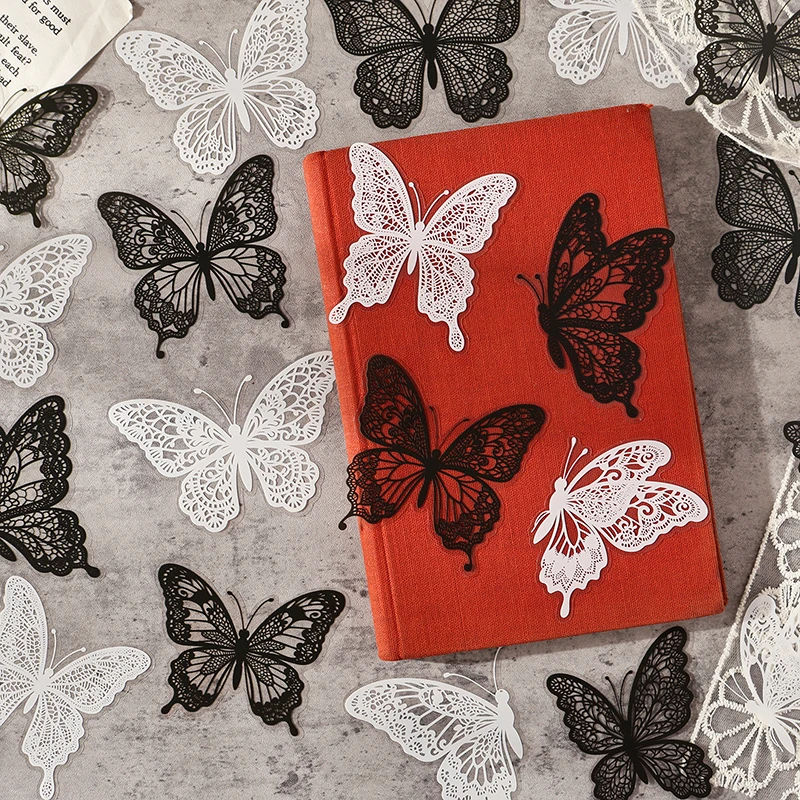 20Pcs/Pack Lace Dream Series Stickers Material Perfect for Journaling Diy Scrapbooking Supplies view 3