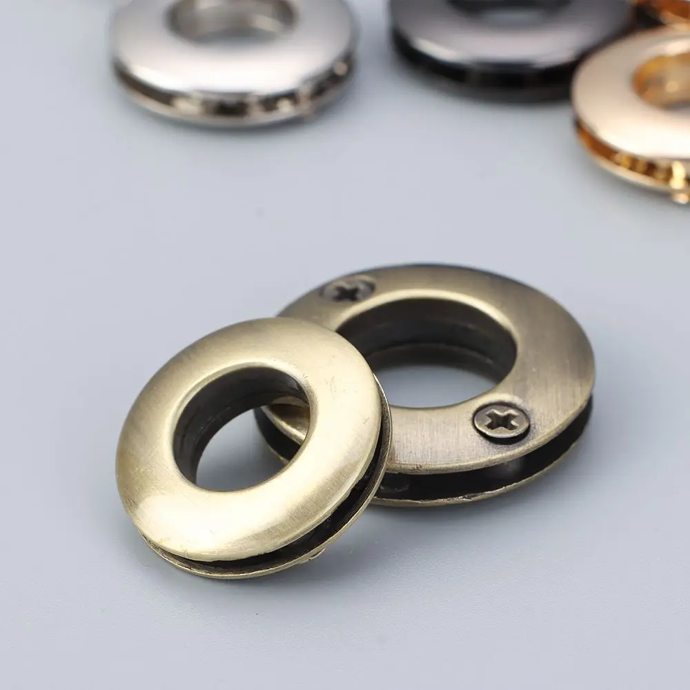 DIY Bag Alloy Grommets Leathercraft With Screws Handbag Buckle Eyelet Button Alloy Hole Metal Eyelets