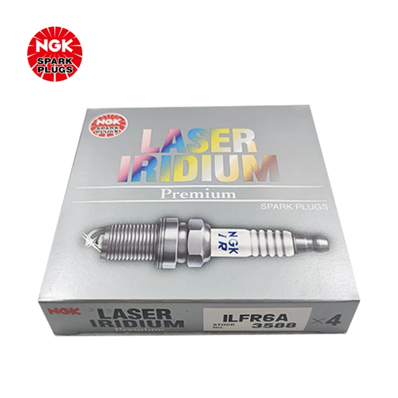 NGK Iridium Platinum Spark plug ILFR6A 3588 is suitable for the Mercedes-Benz C200K E200K（4PCS)