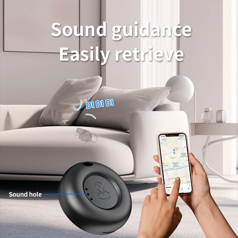 Smart GPS Tracker Mini Bluetooth Tracking Device For Apple Find My APP Smart Tag Anti Lose Reminder Locator Key Kids Finder