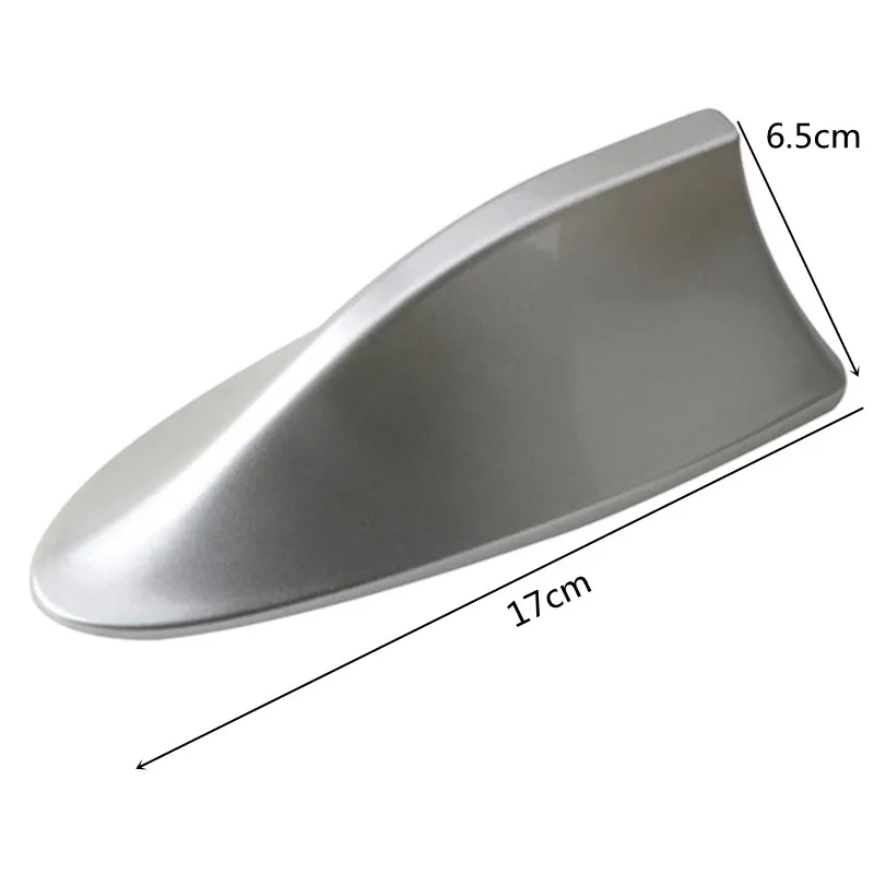 Neue Universal Carbon Look Auto Dach Top Mount Shark Fin Antenne Antenne Topper Auto Radio AM FM Antenne Signal Verstärker