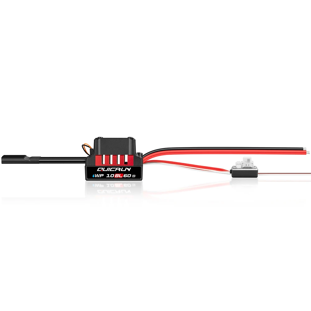 HobbyWing QuicRun WP 10BL60 RC ESC Brushless Waterproof 60A Sensorless for 1/10 RC Car - view 6