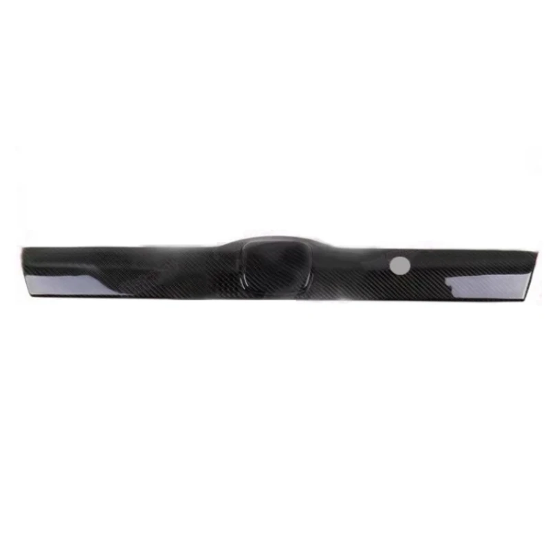 Carbon Fiber Rear Trunk Trim for Honda FIT JAZZ 2nd GE6 GE8 09 10 12 13 Modified Tailgate Trim Car Accessories