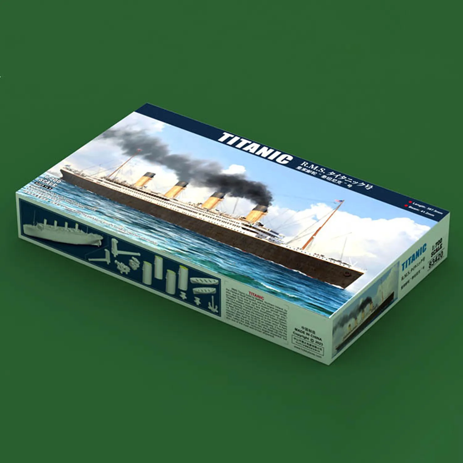 1-700-hobbyboss-83420-titanic-puleggia-allentata-royal-caraibean-cruises-kit-modello-di-nave