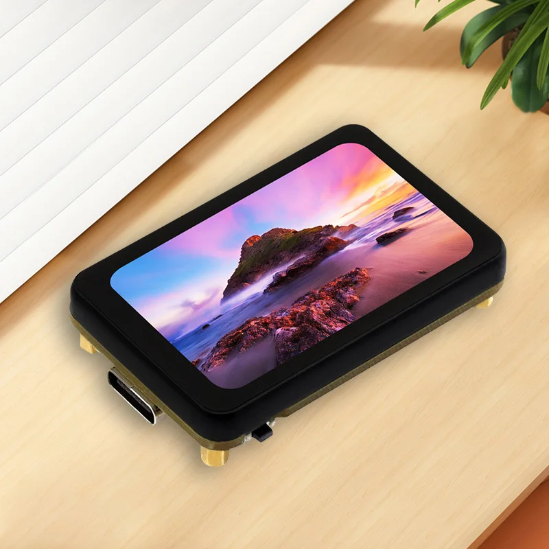 Waveshare ESP32-S3 1.64inch Touch AMOLED Display Development Board, 280×456, Onboard Accelerometer And Gyroscope Sensor