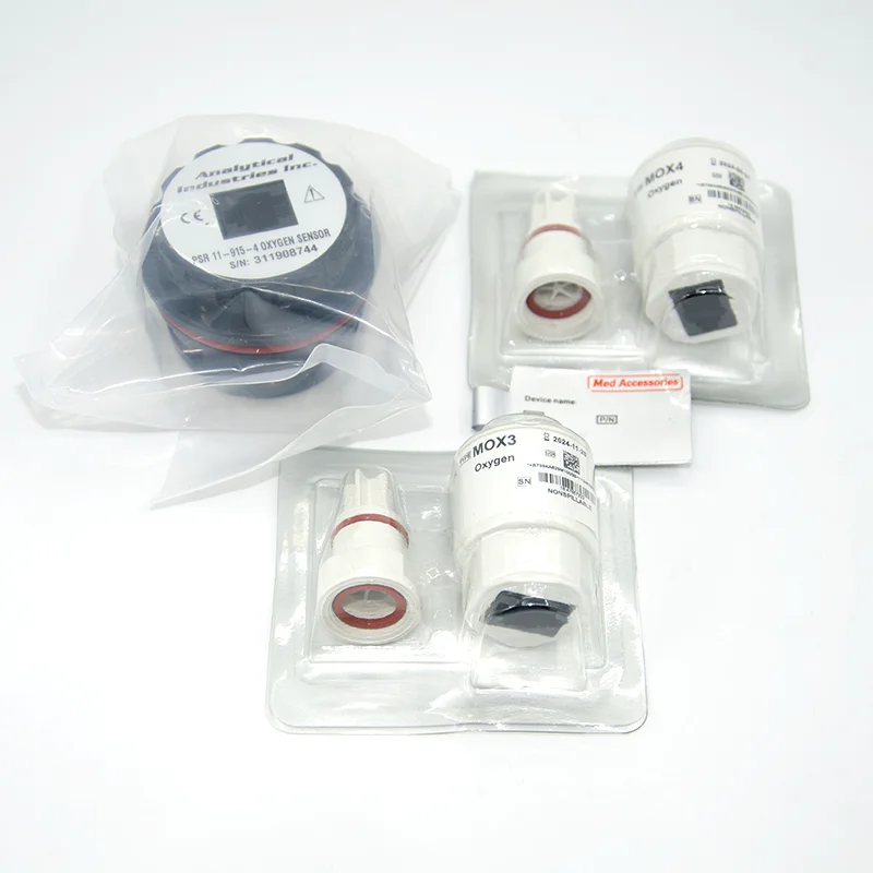 High Quality Medical MOX-20 Oxygen Sensor CE/ISO Certified TPU Jacket Cable Durable Anesthesia Machine Compatible Consumable O2