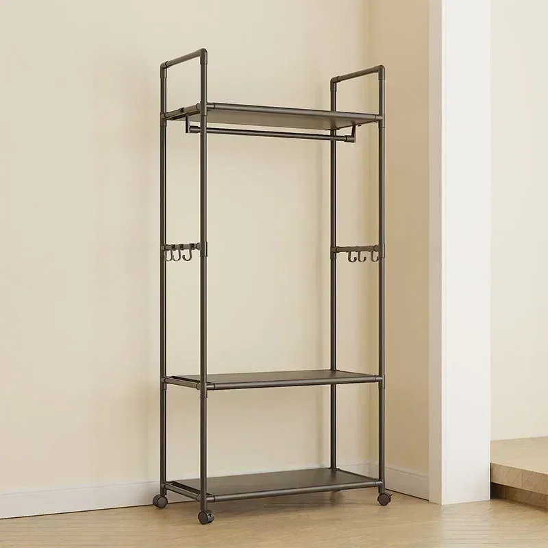 Mehrstöckiger Kleiderständer mit Haken, platzsparender Kleiderorganizer, vielseitiger Kleiderständer für das Wohnzimmer, Kleideraufbewahrung. – Detail 9