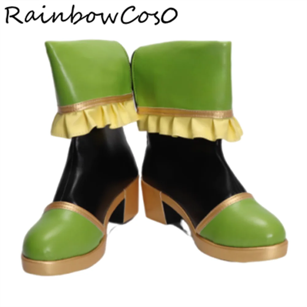 Saegusa Kii Aikatsu! سلسلة أحذية كوسبلاي أحذية لعبة أنيمي حفلة الهالوين RainbowCos0 W5329