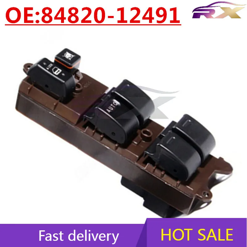 

OEM:84820-12491 Suitable For 2003-2008 Toyota Corolla Automobile Glass Lifter Switch Electric Windows Switch