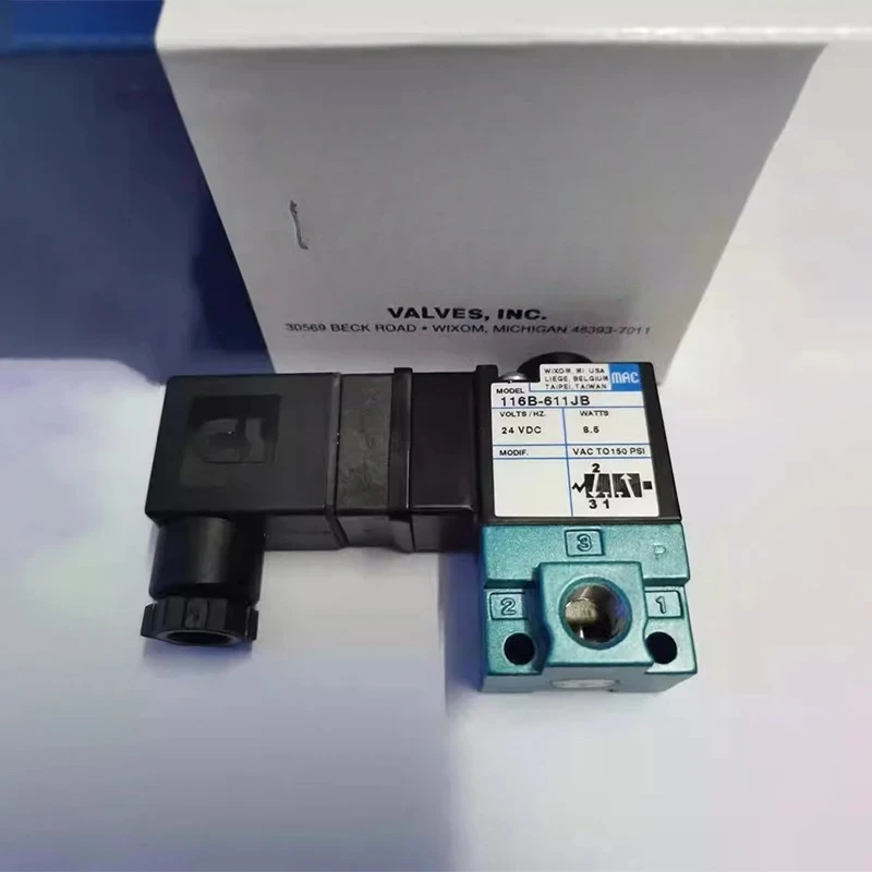 Pneumatic MAC Solenoid Valve 116B-611JM 116B-611JB 116B-611JD 117B-611JM 117B-611JB 117B-611JD 111B-611JB  111B-611JM 111B-611JD