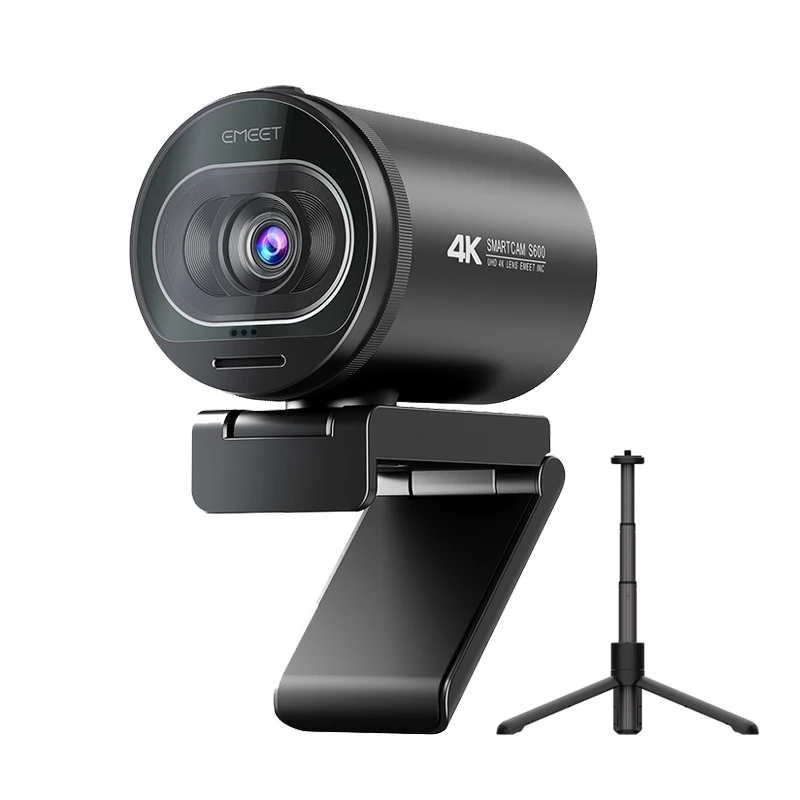 4K Webcam 1080P 60FPS Autofocus Streaming Web Camera EMEET S600