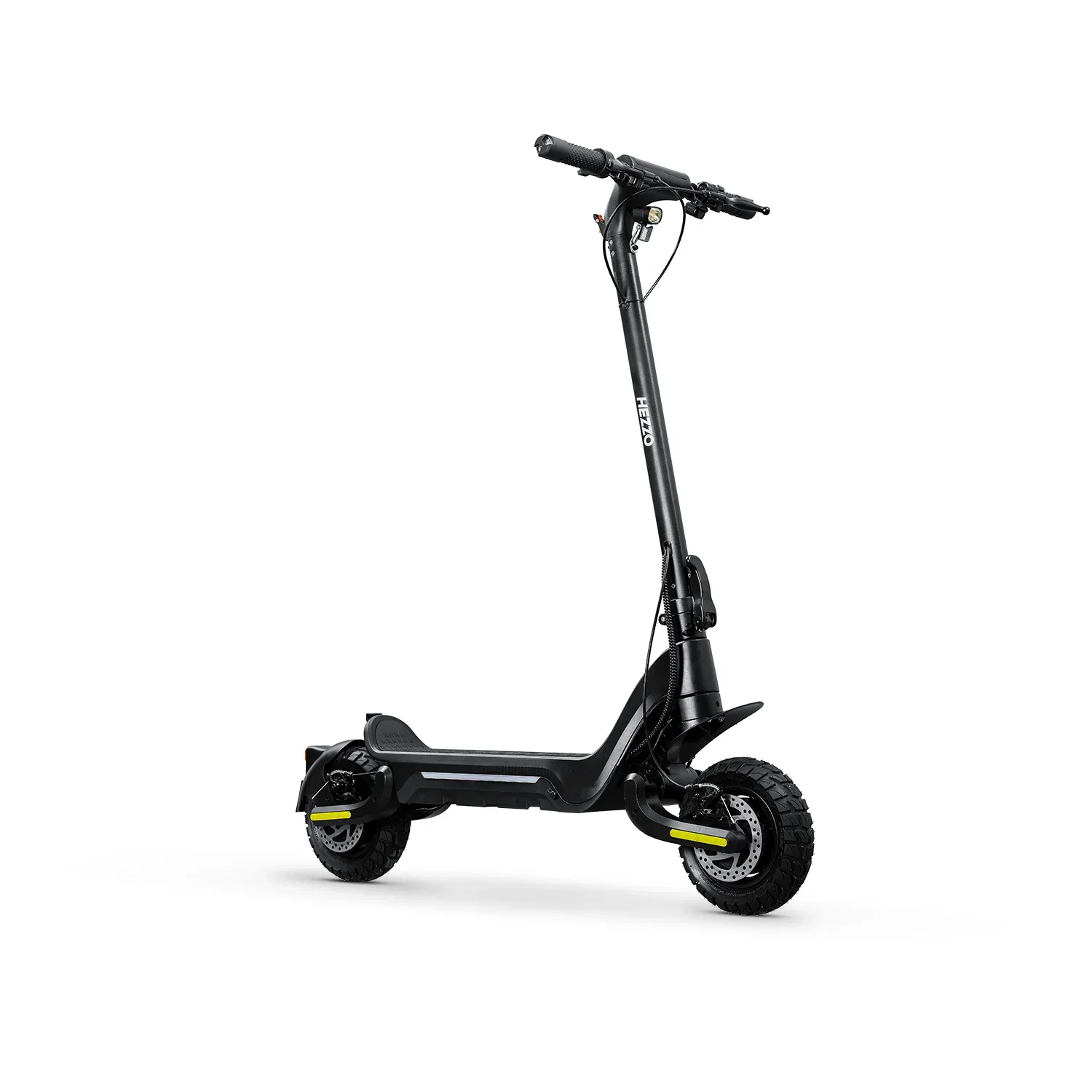 

Adult E-scooter HEZZO F5 48V 18AH Folding Electric Scooter 800W*2 Motor 10 Inch Off-road Tire City Highway Escooter APP