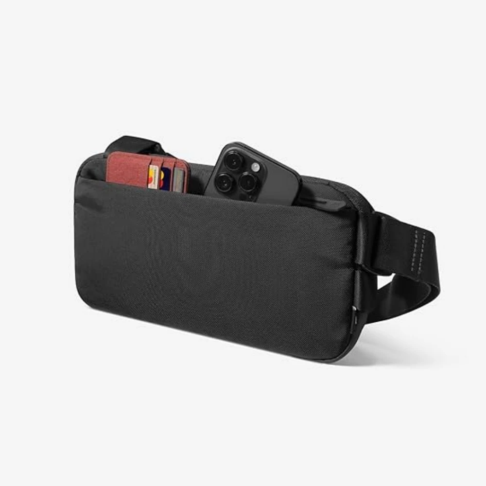 Mini sac à ceinture unisexe compact EDC, sac à dos porté croisé minimaliste pour hommes et femmes