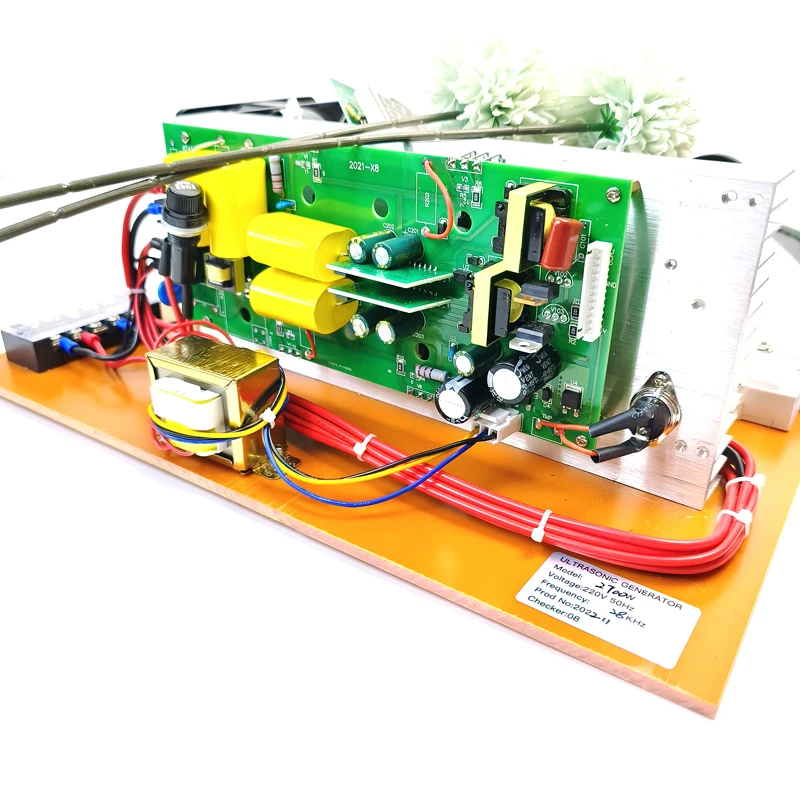 80KHZ 1200W High Frequency Ultrasonic Piezo Generator Board For Cleaning Machine