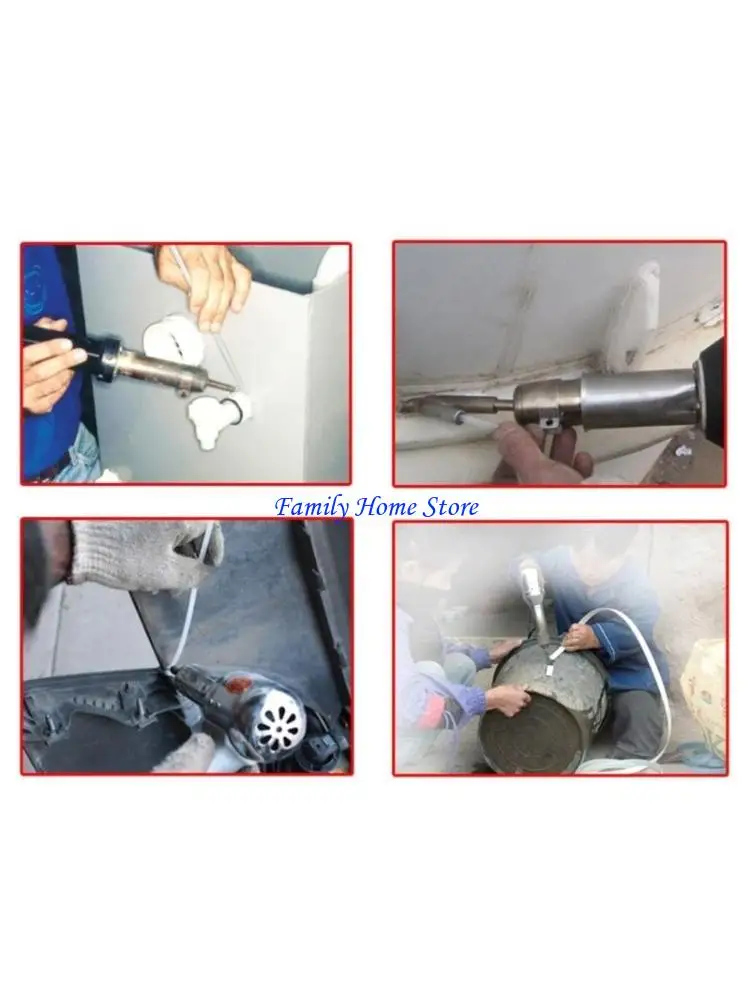 

P0UF 500W 220V-240V Plastic Hot Air Welding Torch Tool Plastic Welding Torch