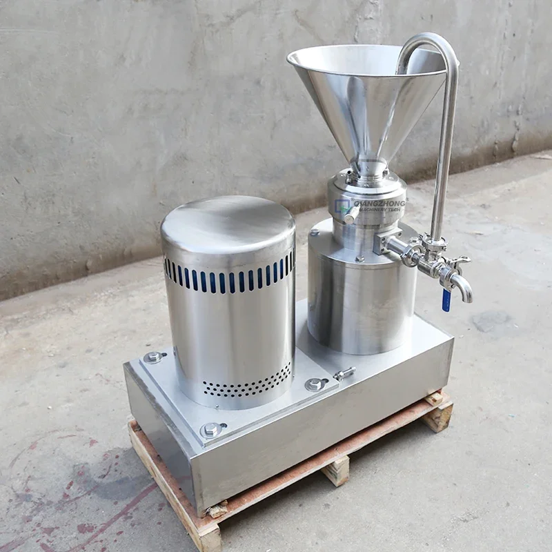 Food hygiene grade stainless steel split type ultra-fine colloid grinding peanut butter machine tahini paste machine nut grinder