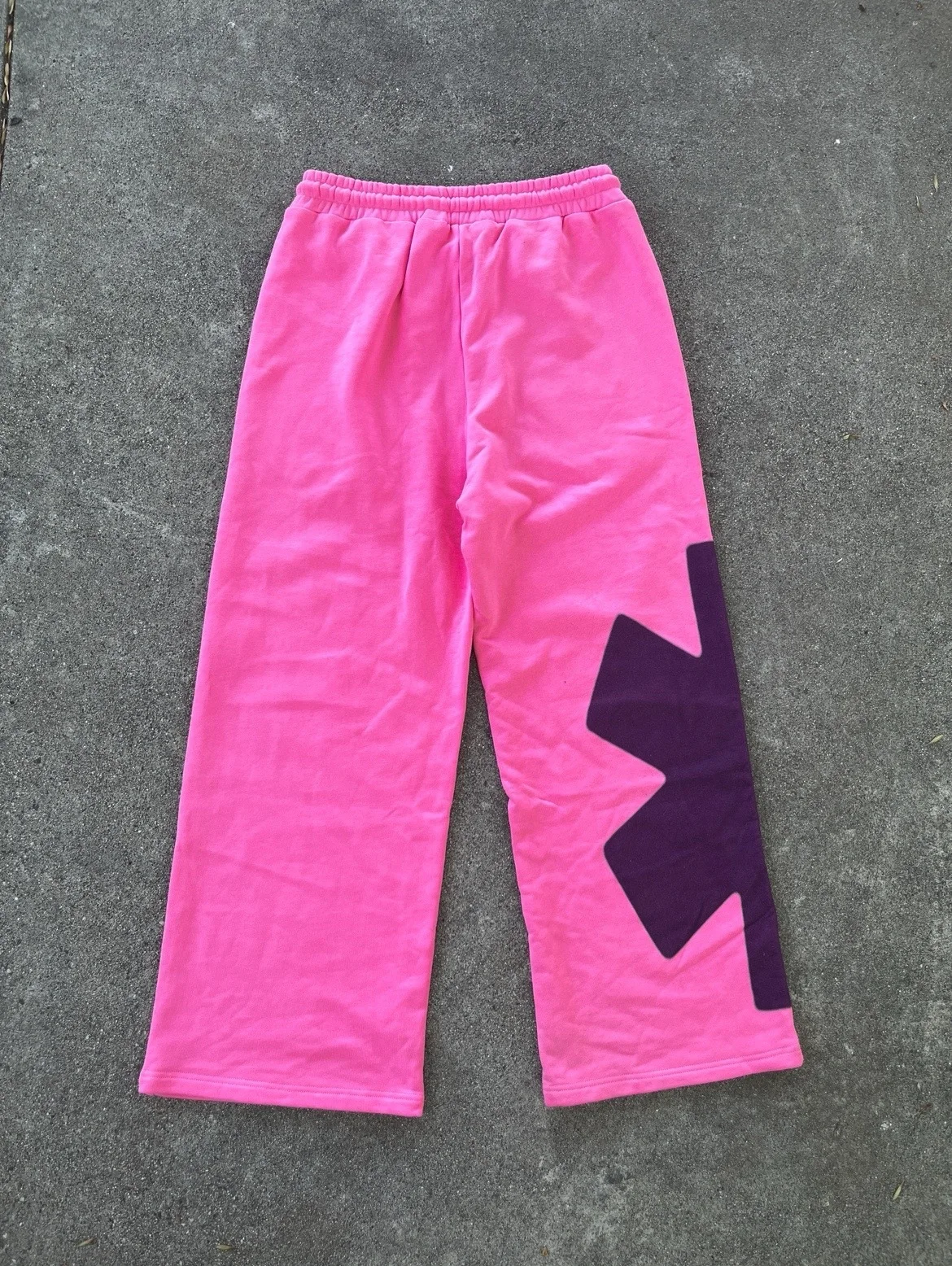 

Модные брюки High Street Ins Модные брендовые мужские и женские свободные прямые повседневные брюки с вышивкой и принтом