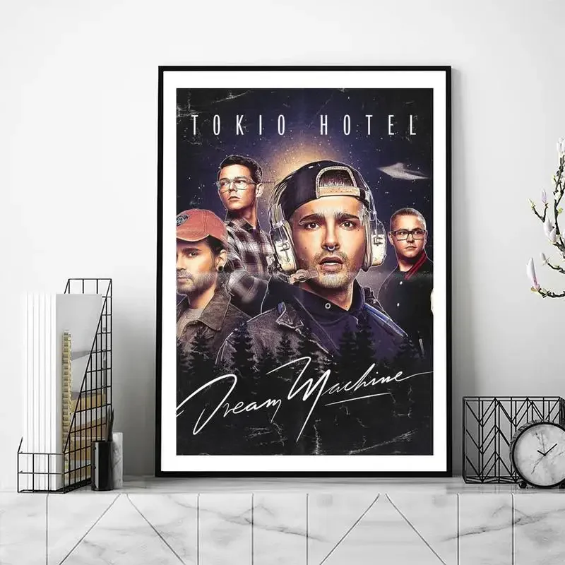 طوكيو فندق الفرقة المشارك يطبع جدار صور غرفة المعيشة ديكور المنزل الصغيرة #4