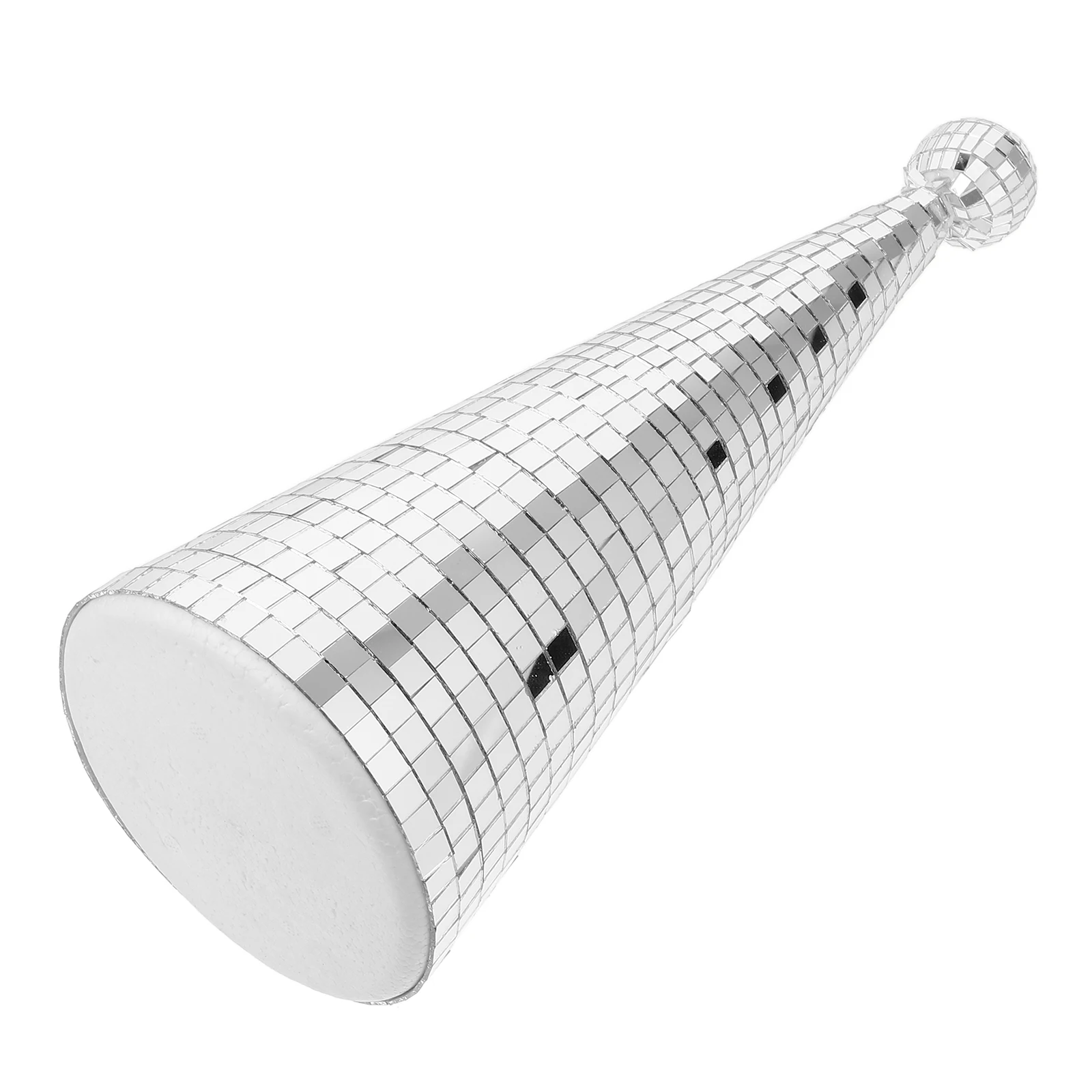 

Mirror Christmas Tree Modern Xmas Party Decor Reflective Glass Desk Festival Disco Tabletop Decoration Glass Xmas Tree