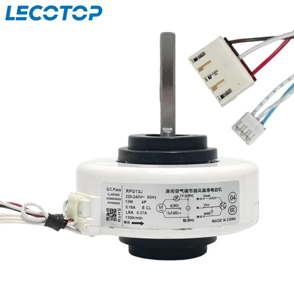 

New RPG13J Indoor Unit AC Fan Motor For Midea Air Conditioner Conditioning Spare Parts