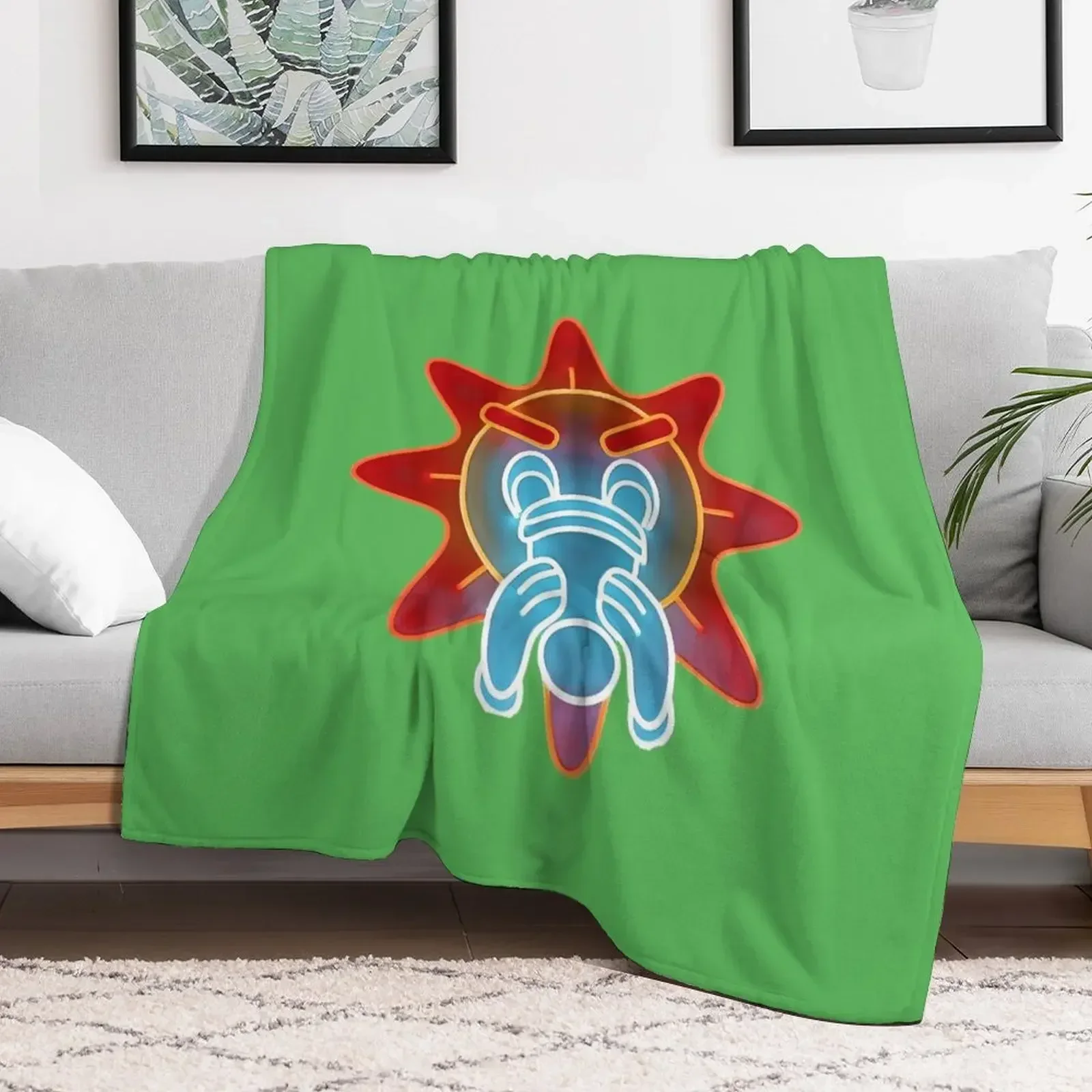 

Chief Keef GloGang Glo Man Logo Artwork Classic T-Shirt Throw Blanket For Baby Extra Large Throw Retros Beautifuls Blankets