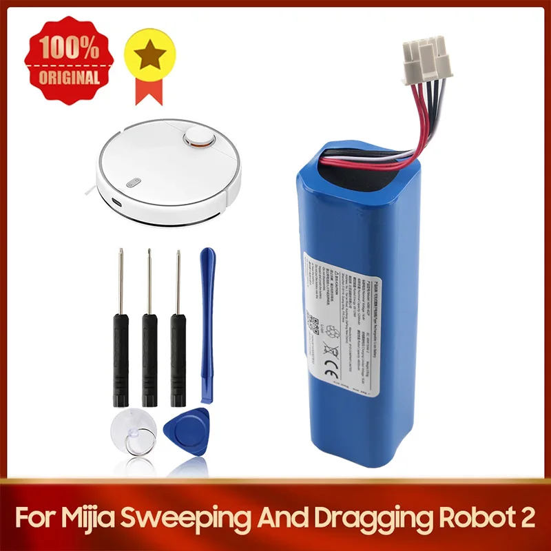 

Battery D099-4S2P For Xiaomi Mi Robot Vacuum-Mop 2 Pro MJSTS C101 MJSTS1 Sweeper Battery Quality Replacement Batteries 5200mAh