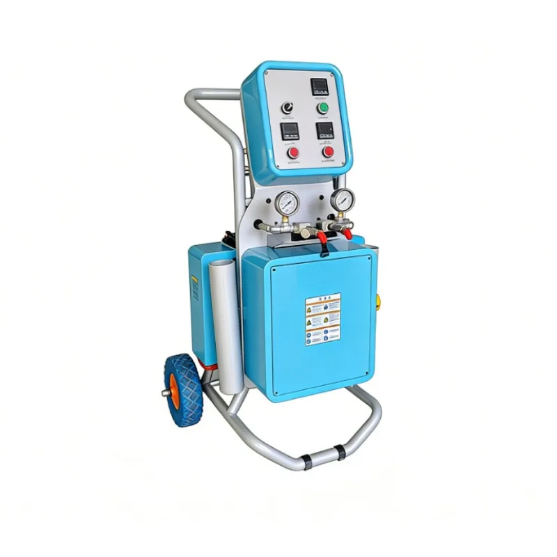 FOB Mobile Polyurea Polyurethane Spray Machine For Field Operation Robust Coating Equipment Construction Site Efficiency