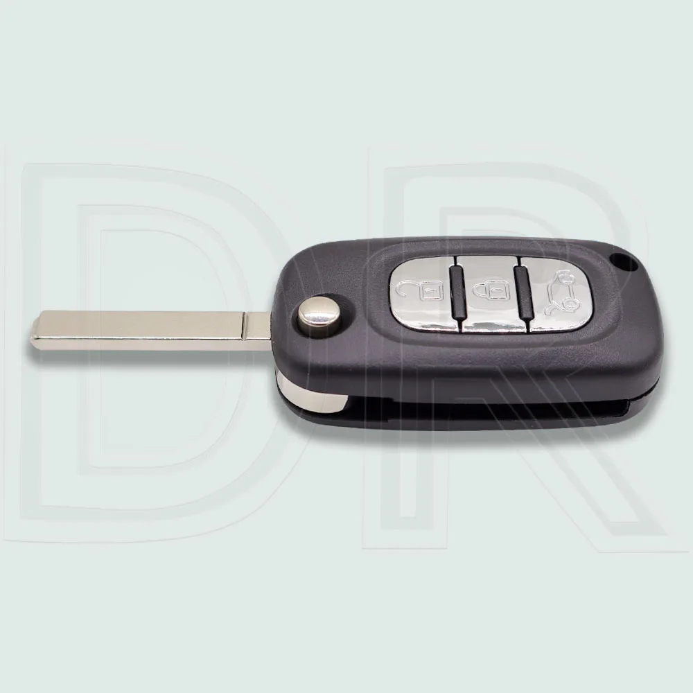 DR ID46 PCF7961 433MHz VA2 Flip Car Remote Key For Renault Clio III Master Kangoo Modus Twingo Megane Fluence SM3 Mercedes Smart