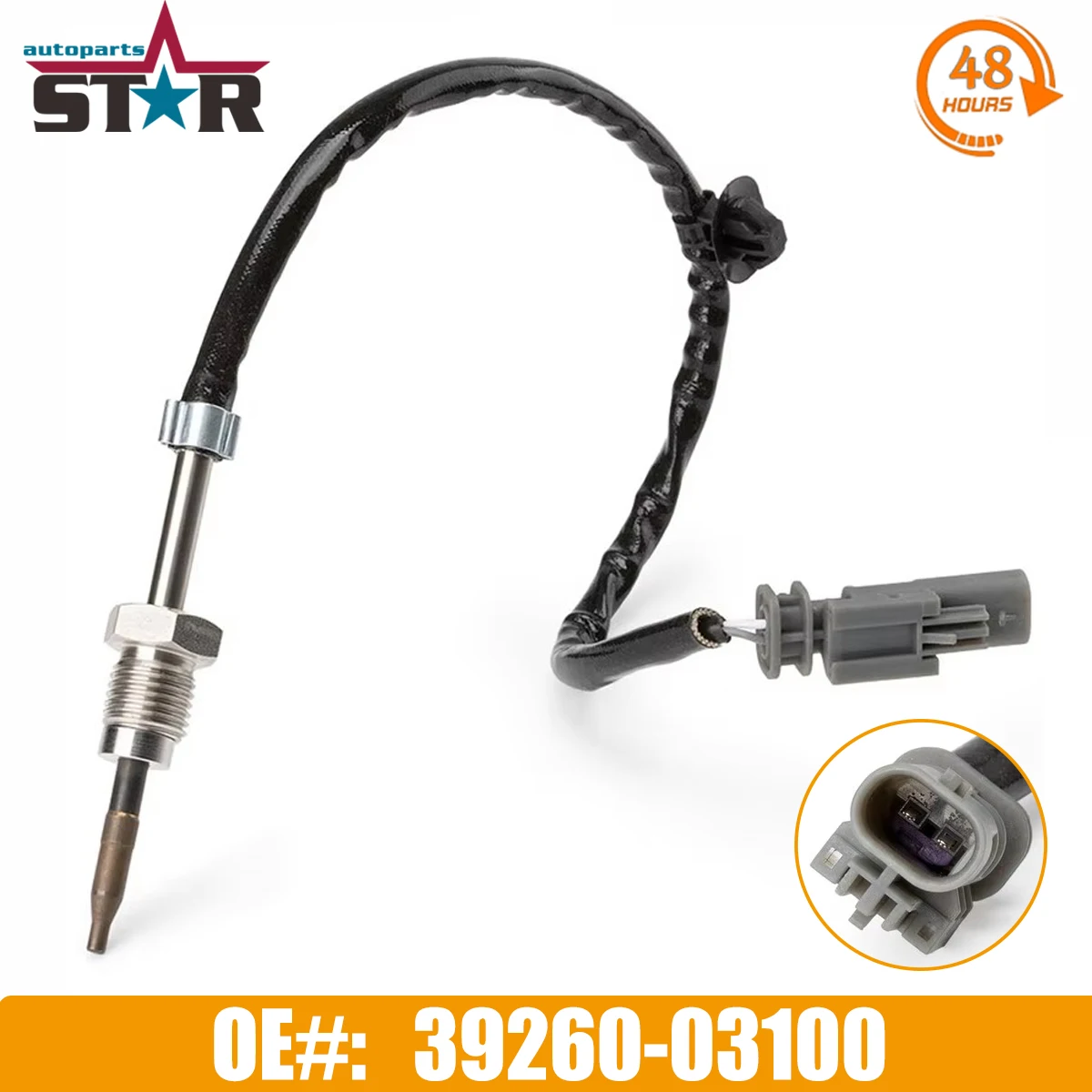 

New 39260-03100 Exhaust Gas Temperature Sensor For Kia Nitro GDI For Hyundai Ioniq AE 1.6L Hybrid 3926003100 39260 03100