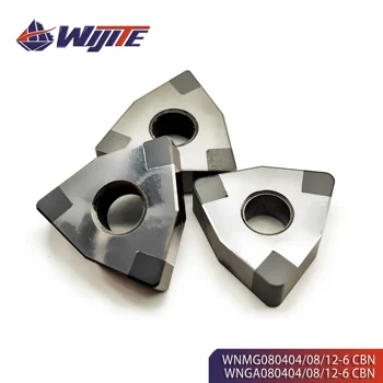 WNMG080404 08 12 WNGA080404 08 12 CBN machine tool is used for turning high hardness materials such as hardened steel cast iron