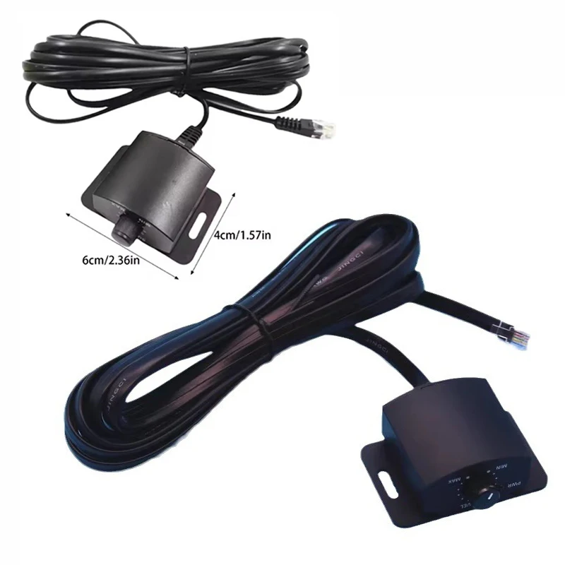 1Pcs Car Audio Volume Control Knob Remote Bass Controller With Cable Amplifier Accessory view 2