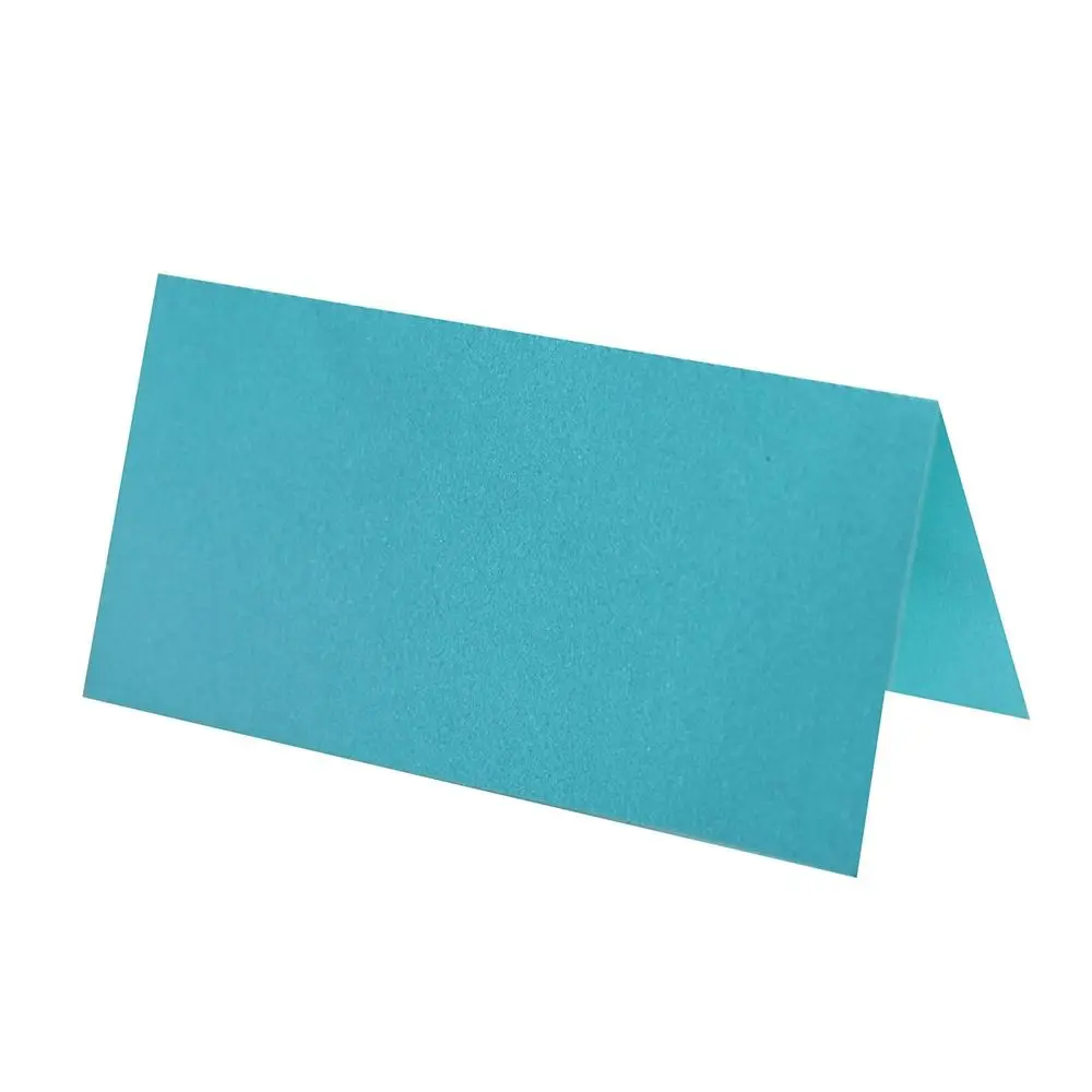 

10pcs Vintage Wedding Place Cards Blank Folded Table Place Cards Elegant Kraft Paper Seating Number Card Bridal Shower