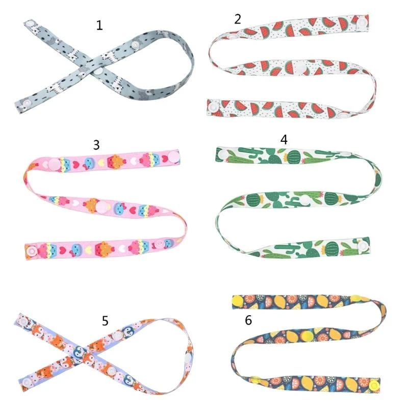 

M76C Adjustable Length Fixing Strap Rope Anti-lost Pacifier Chain Stroller Accessory