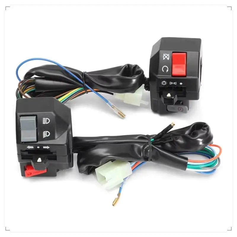 

Handlebar Switch Assembly Combination Headlight Dimmer Switch For SRZ150 MTR150 Motorcycle Modified