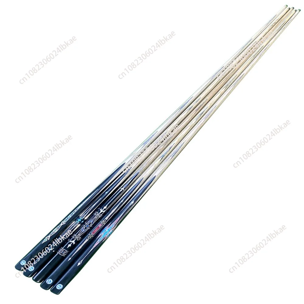 Inlaid Cue Stick Billiard Cue Small Head 10mm Universal Black Eight 9 Ball Billiard Bar