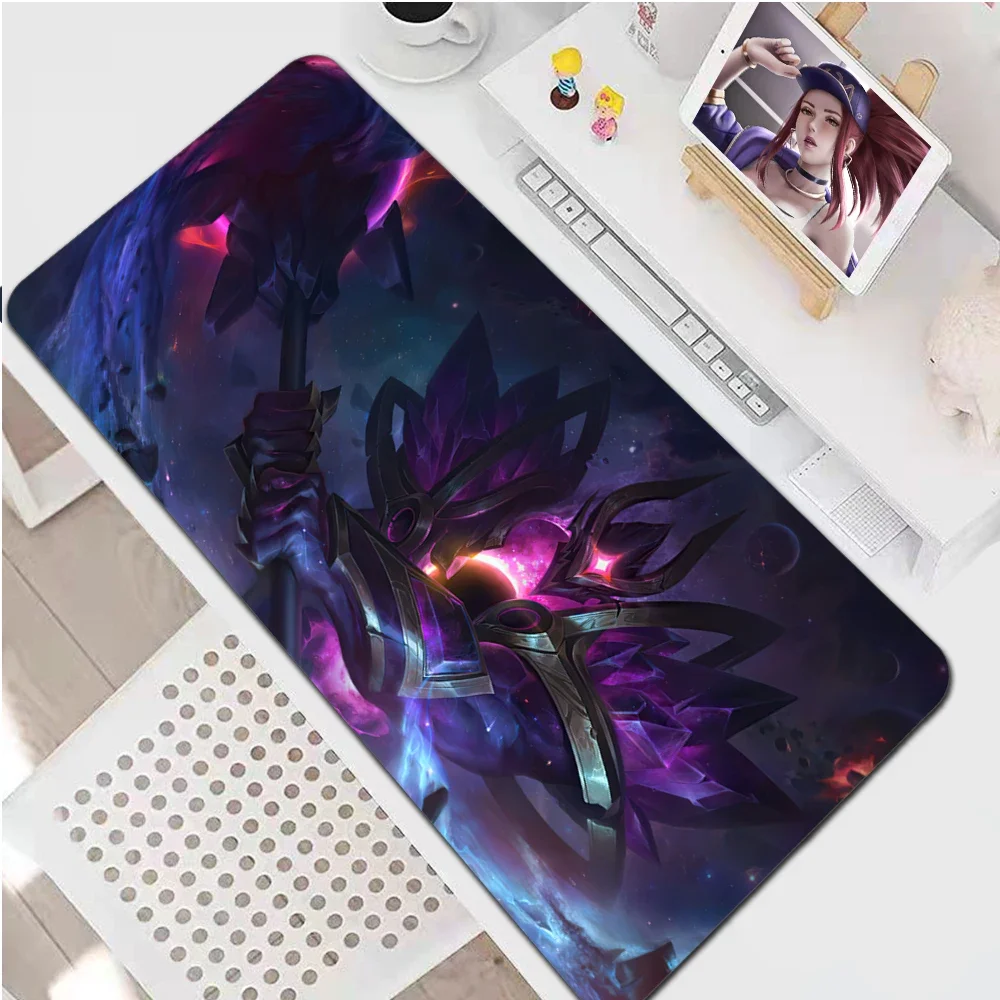 Nice League of Legends Mordekaiser Gaming Mouse Pad Gaming MousePad Large Mouse Mat Desktop Mat Computer Mouse Pad For Overwatch