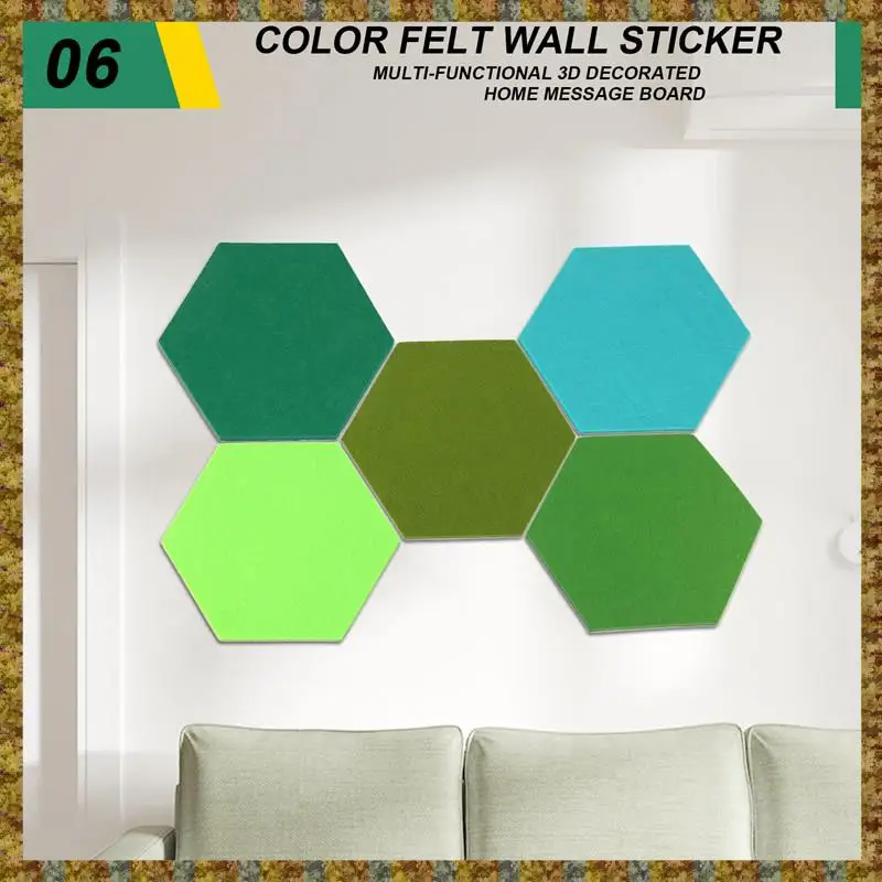 F-F 5 قطعة/المجموعة مسدس ورأى مجلس سداسية ورأى الجدار ملصق متعددة الوظائف ثلاثية الأبعاد ديكور المنزل رسالة مجلس ذاتية اللصق الاطفال Ro