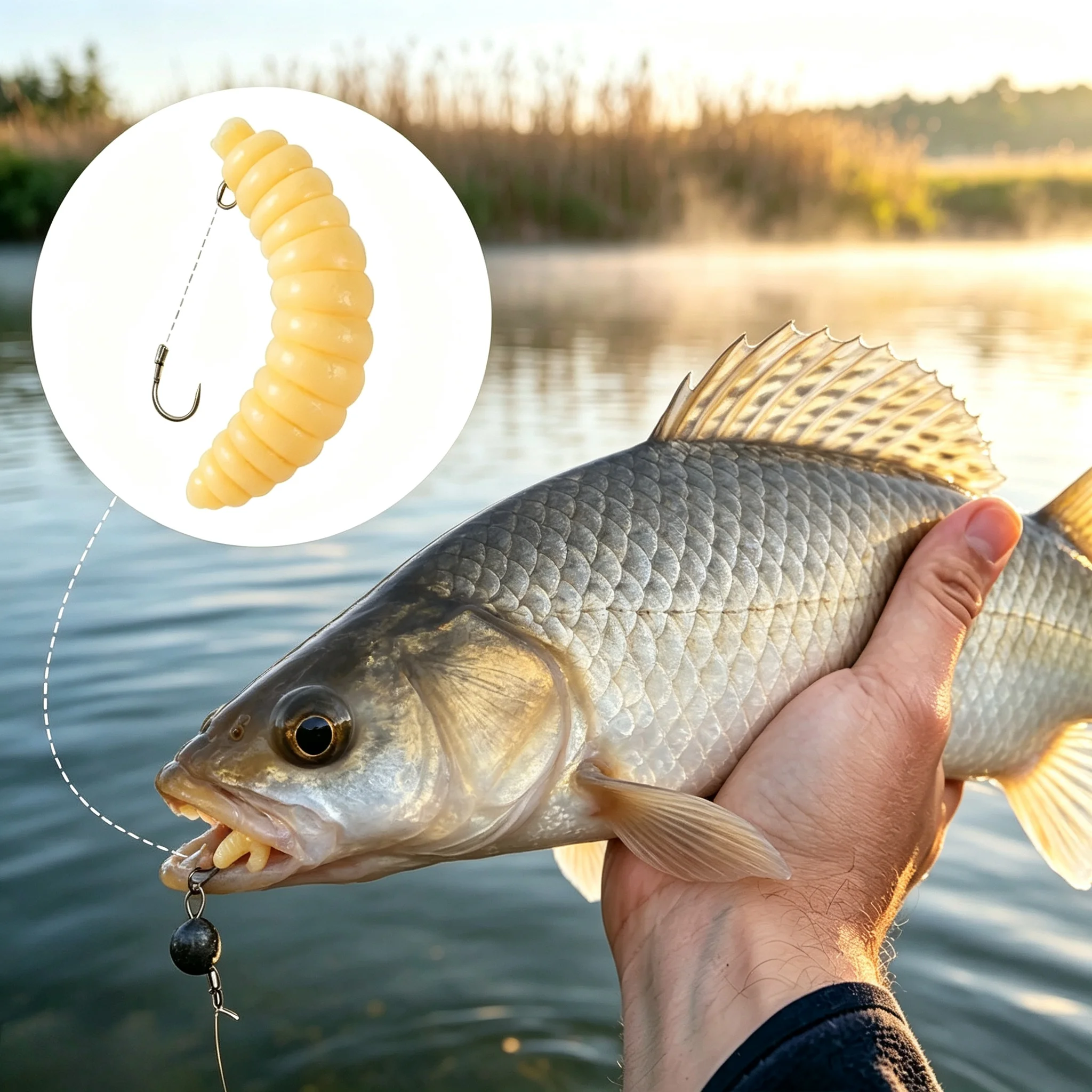 Latest Style 2026 Fishing Bait Fishing Lure Artificial  Bug Smell Worms Gear For Outdoor Fishing