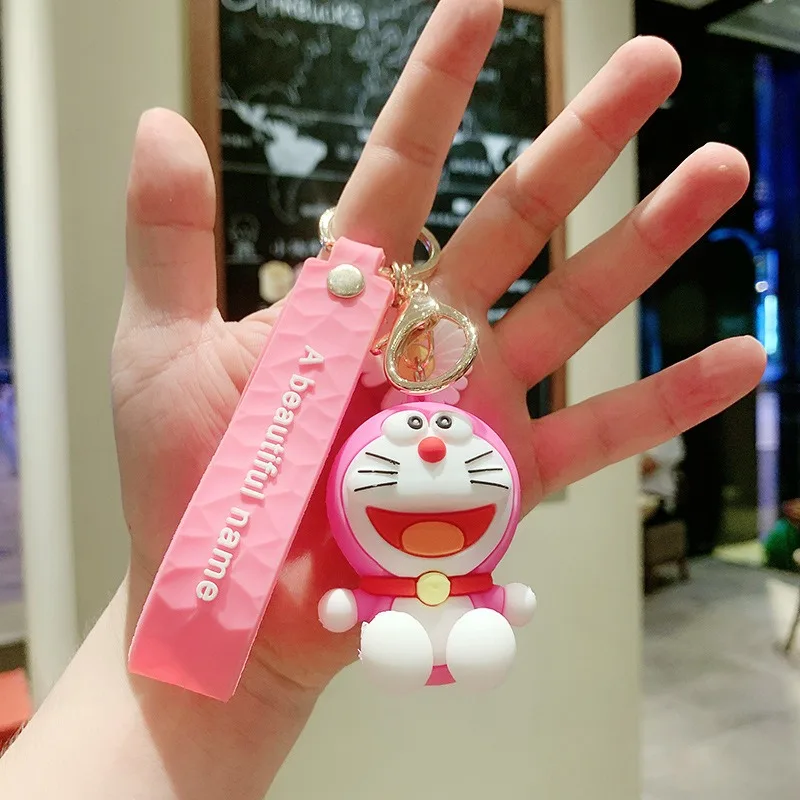 Doraemon мультяшный брелок милая кукла косплей автомобильный брелок для ключей рюкзак кулон Kawaii украшения ювелирные изделия аниме украшение кулон подарок