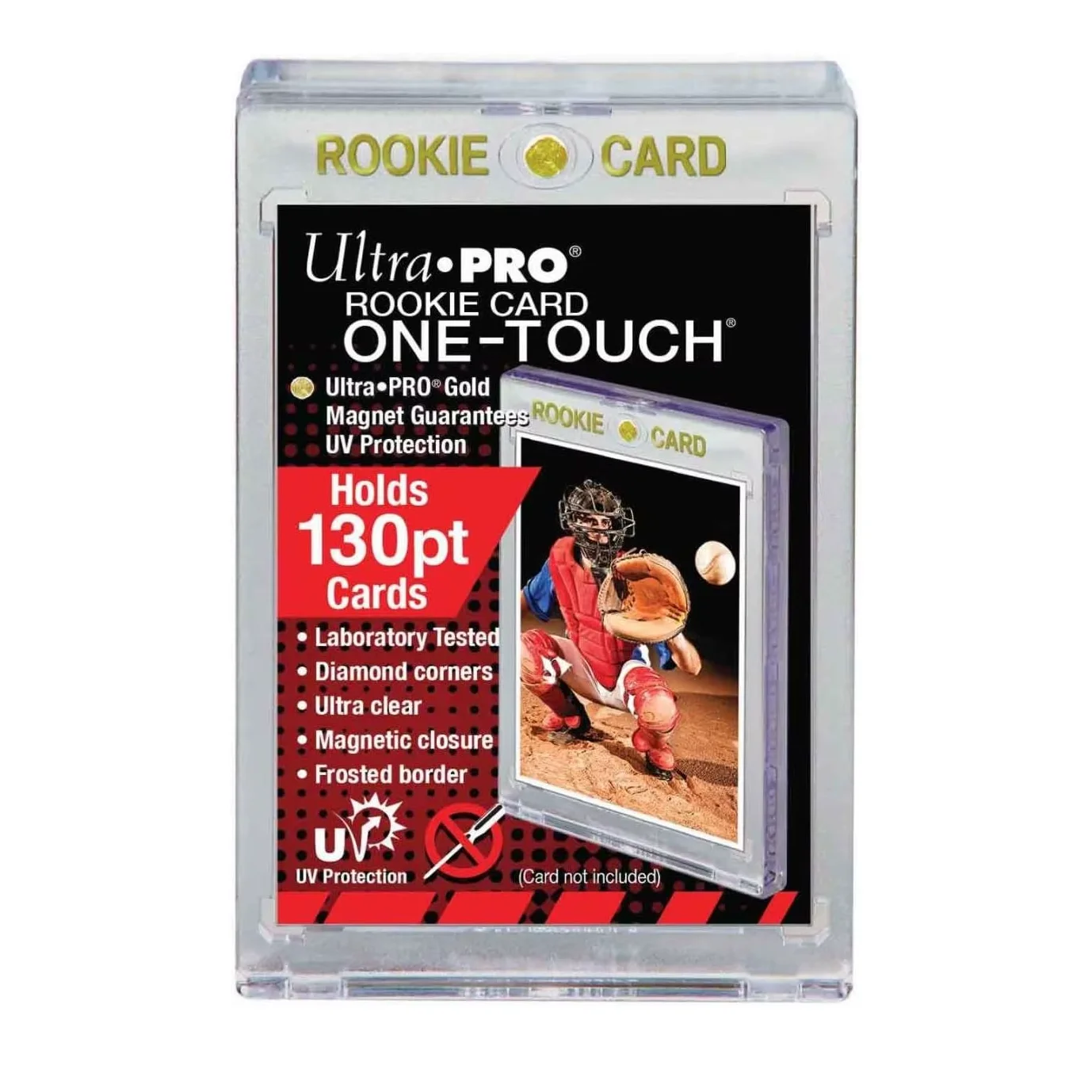 

Ultra Pro Rookie Card One-Touch UV Magnetic 130pt Card Holder