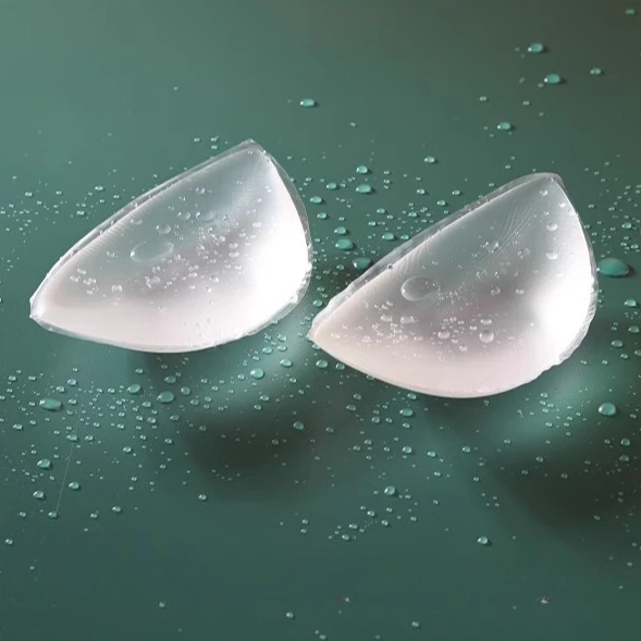 Bra Pads หญิงใส่ Gathering ขยายชุดชั้นในซิลิโคนหนาชุดว่ายน้ําหน้าอกขนาดเล็กกันน้ํากีฬาบิกินี่ Cover Pad
