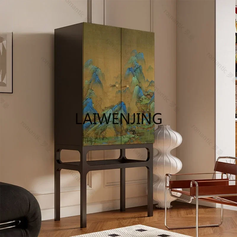 

SGF bedroom wall locker solid wood storage TV cabinet next to the vertical cabinet