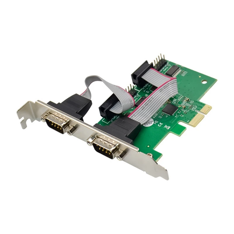 Карта расширения ST318 Pcie X1 AX99100 4S DB-9 Pin RS232 COM1 Порт Многофункциональная удобная карта расширения Простота в использовании